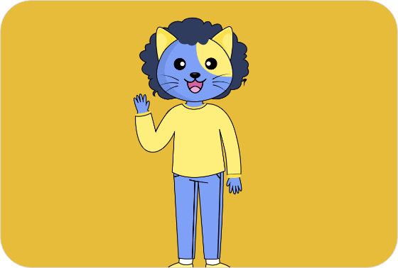 Human or mascot illustration 6 representing brand storytelling